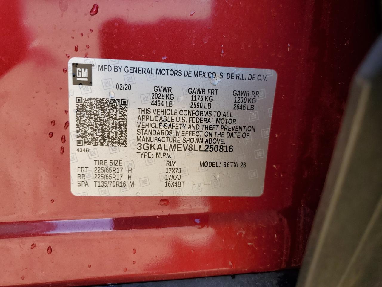 2020 GMC Terrain