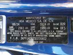 2025 KIA K4