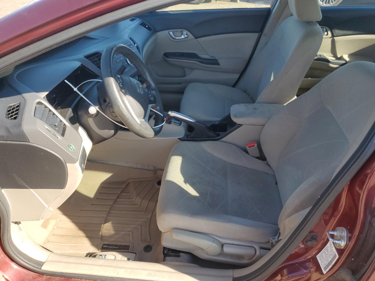 2012 HONDA CIVIC