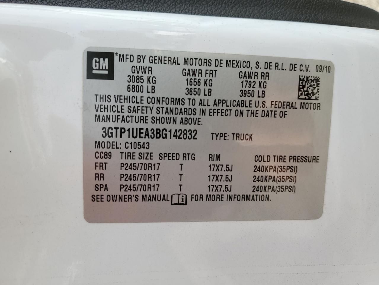 2011 GMC Sierra