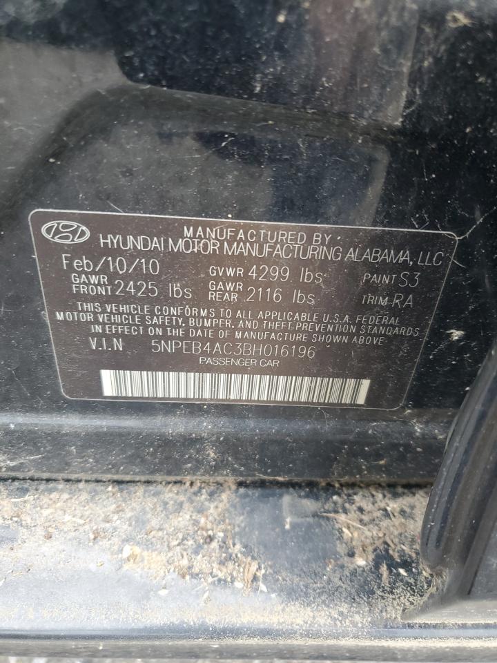 2011 HYUNDAI SONATA