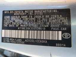 2005 TOYOTA CAMRY