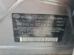 2013 HYUNDAI SONATA