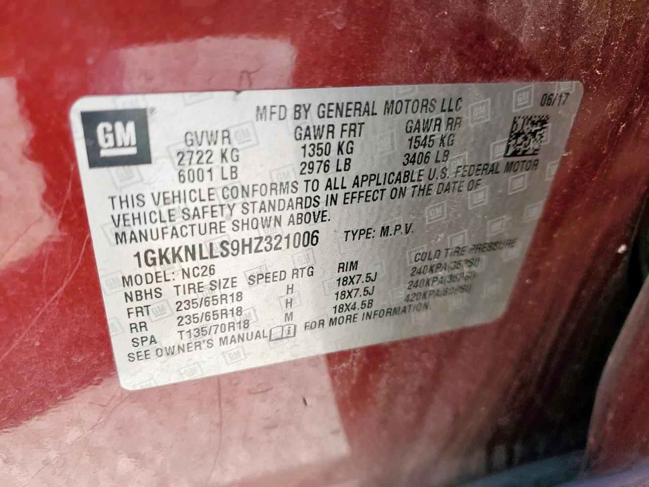 2017 GMC ACADIA