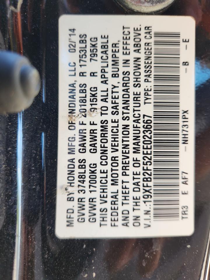 2014 HONDA CIVIC