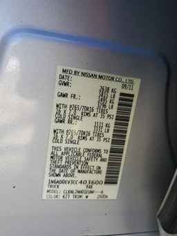 2012 NISSAN Frontier
