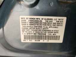 2007 HONDA PILOT