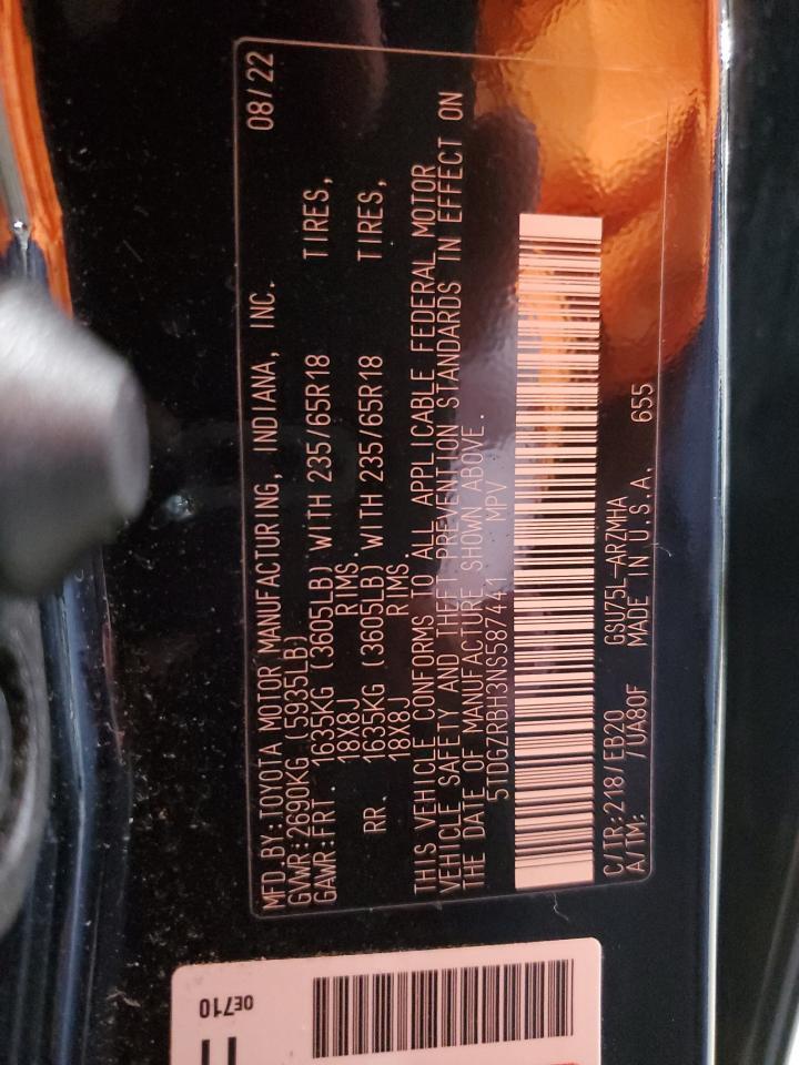 2022 TOYOTA HIGHLANDER
