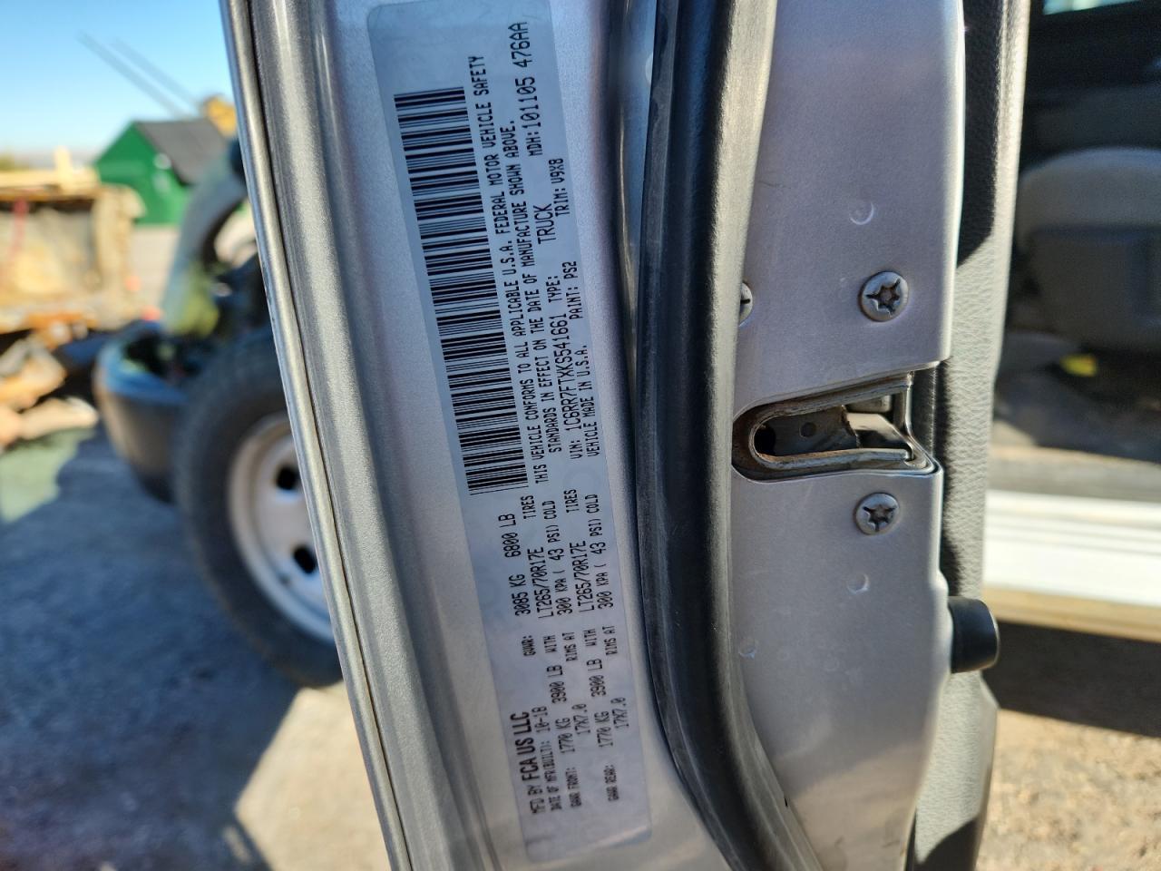 2019 RAM 1500