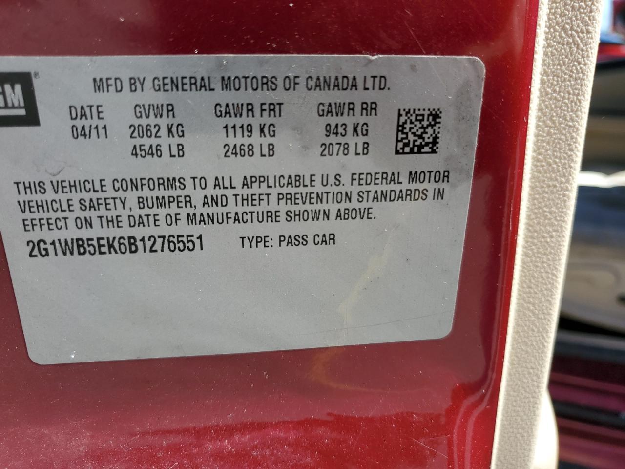 2011 CHEVROLET IMPALA