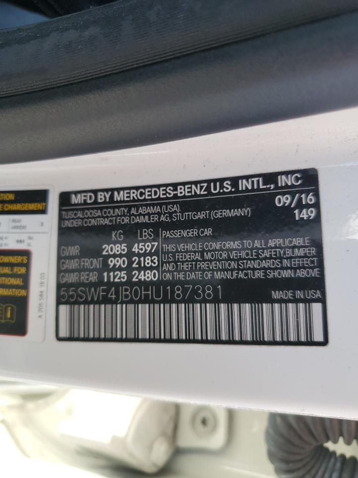 2017 MERCEDES-BENZ C-CLASS