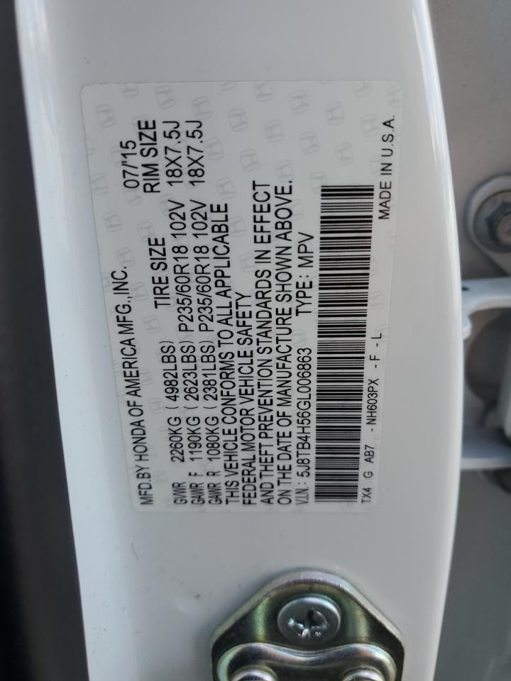2016 ACURA RDX