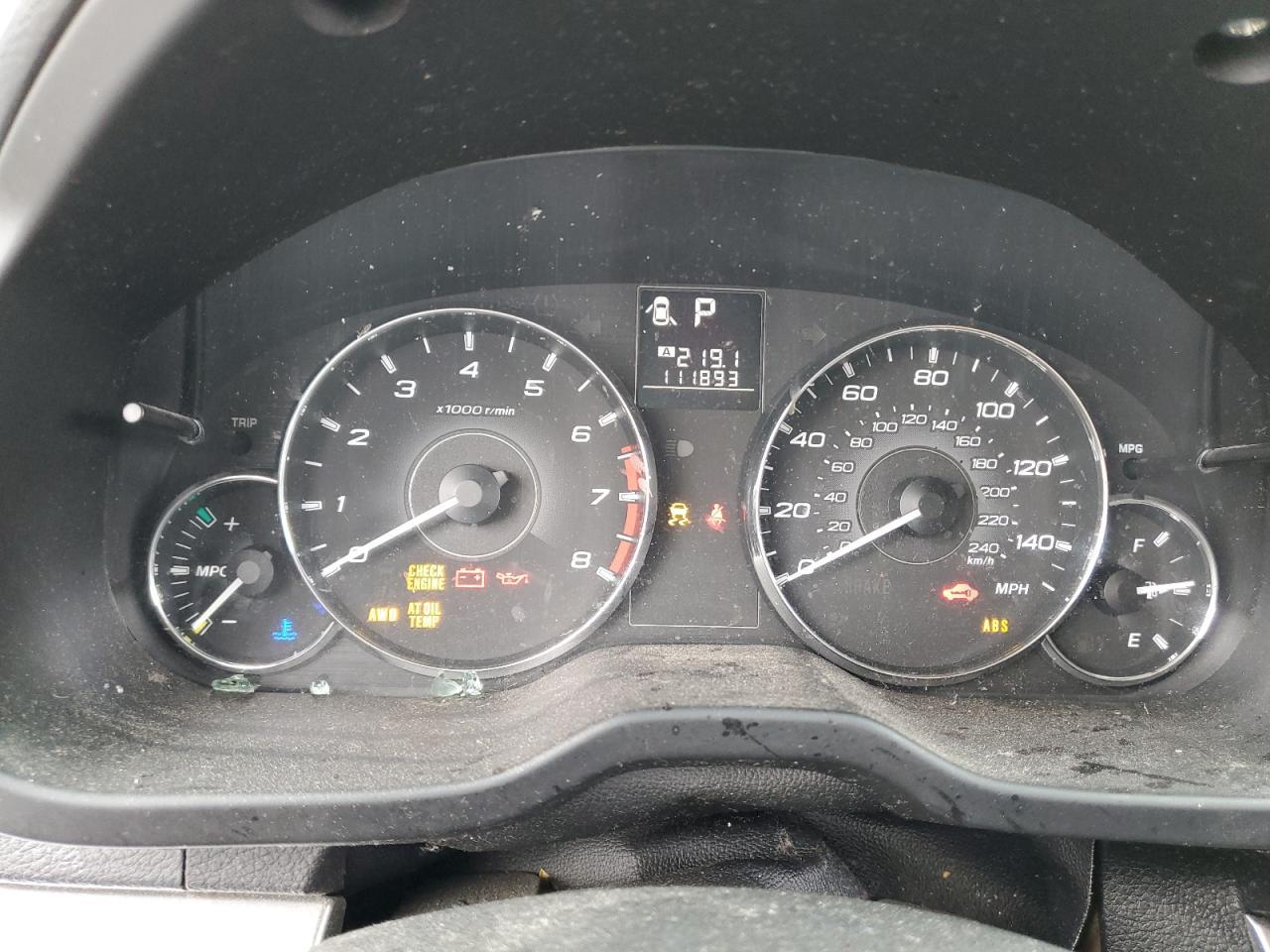 2012 SUBARU Legacy