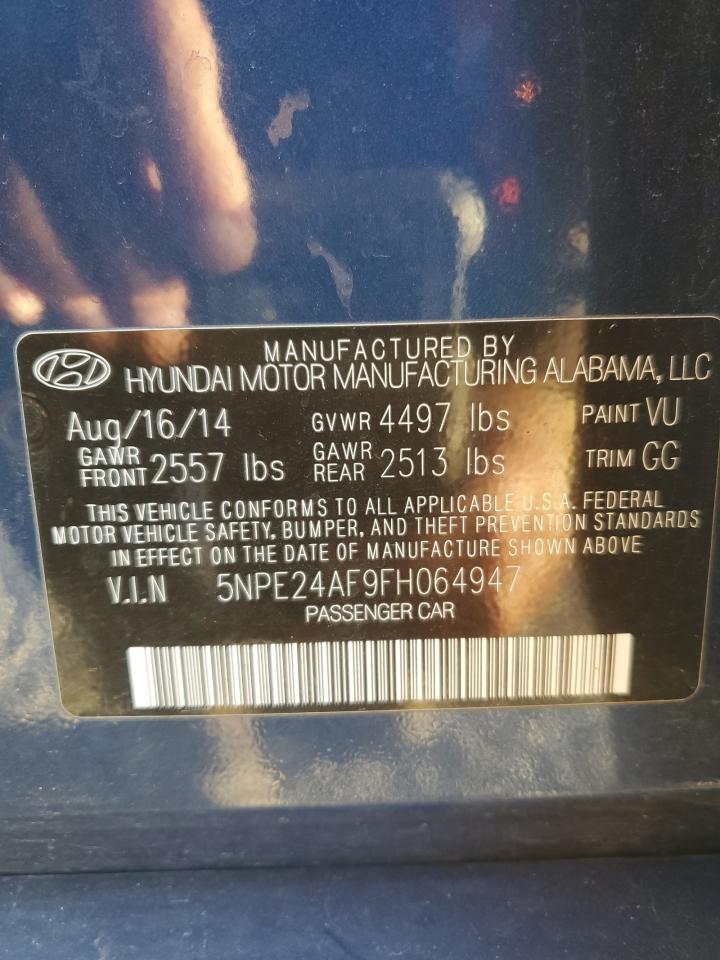 2015 HYUNDAI SONATA
