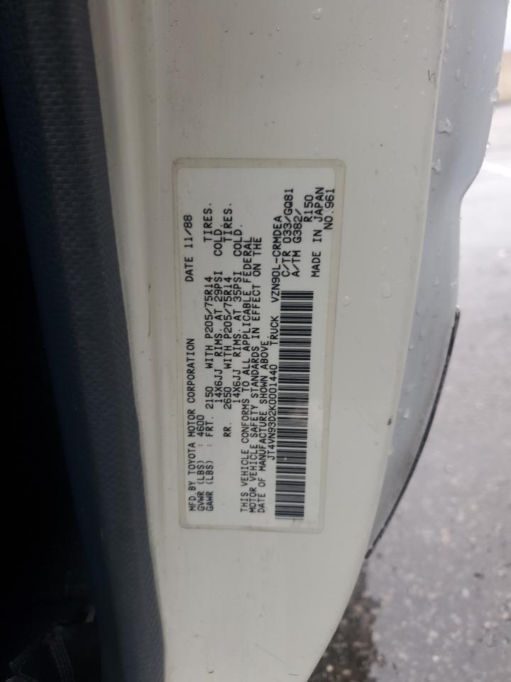 1989 TOYOTA Pickup