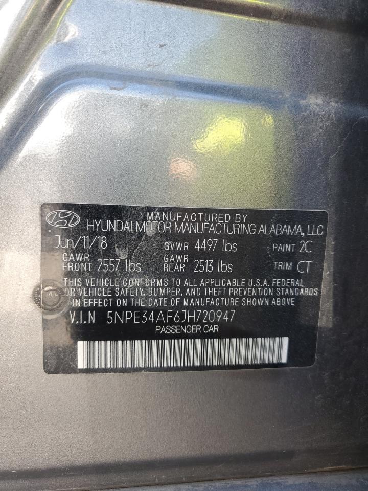 2018 HYUNDAI SONATA