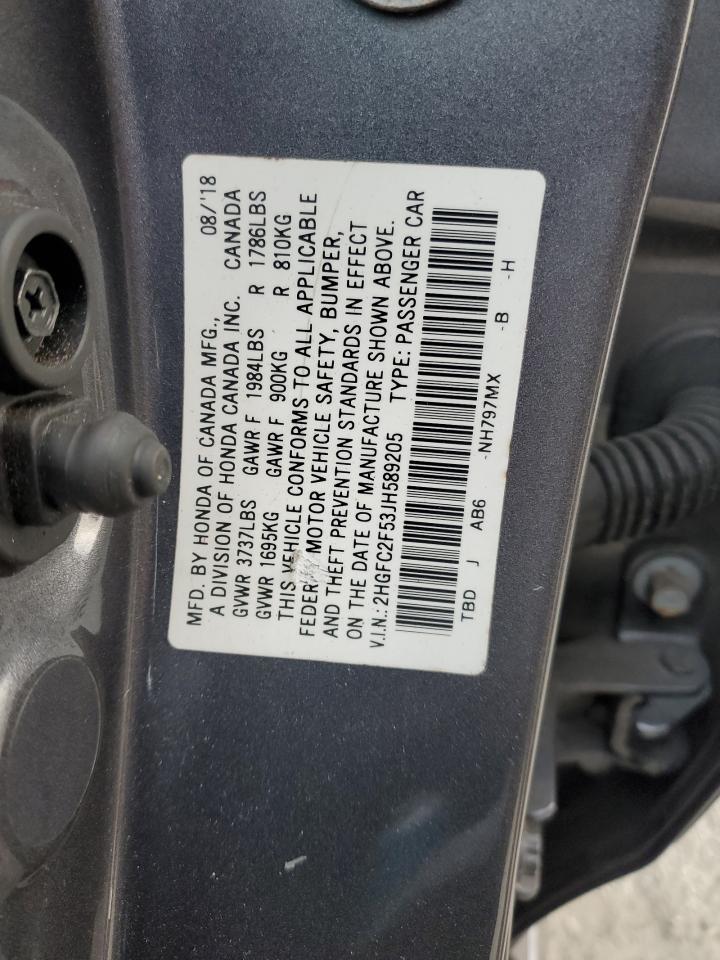 2018 HONDA CIVIC