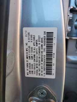 2012 HONDA ACCORD