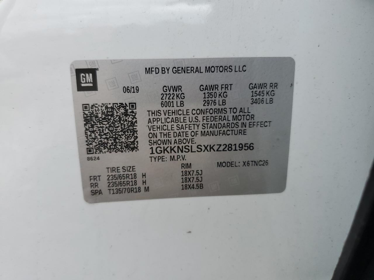 2019 GMC ACADIA