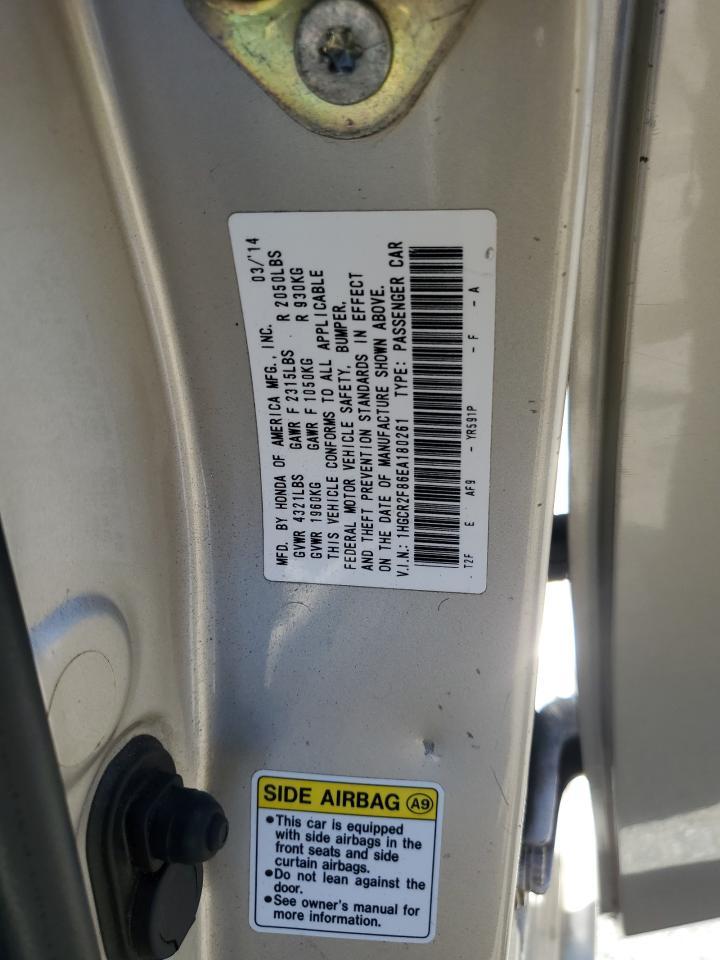 2014 HONDA ACCORD