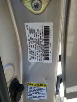 2014 HONDA ACCORD