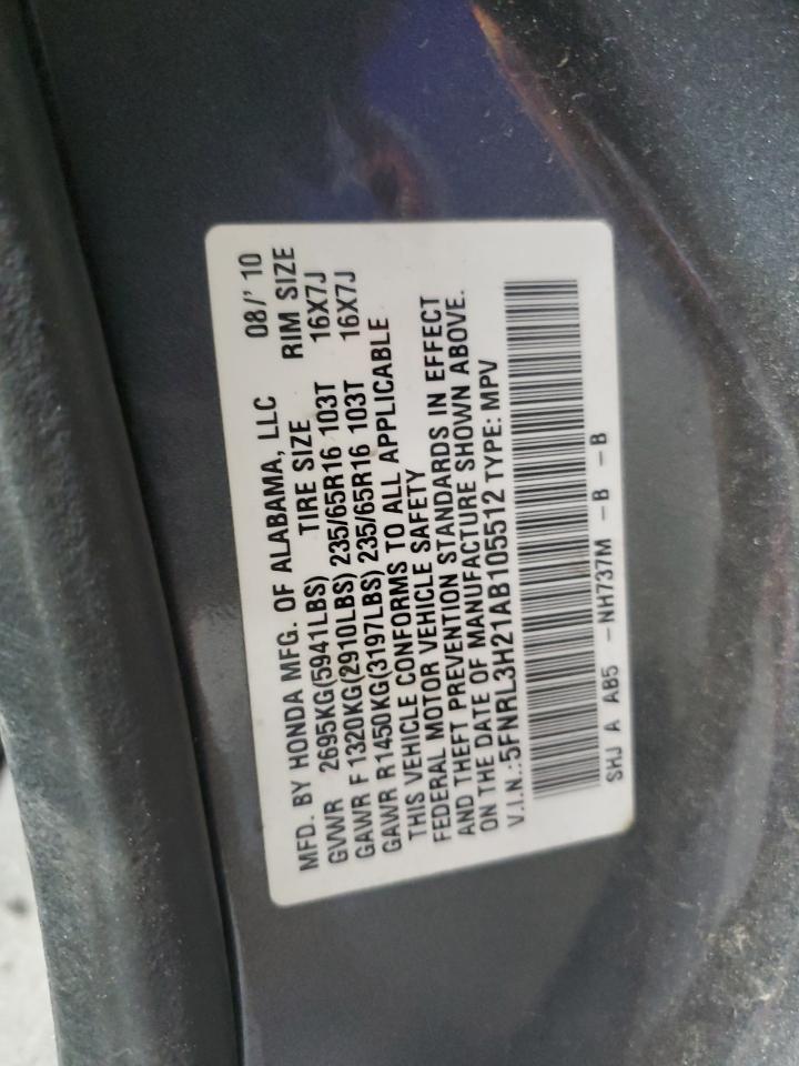 2010 HONDA ODYSSEY
