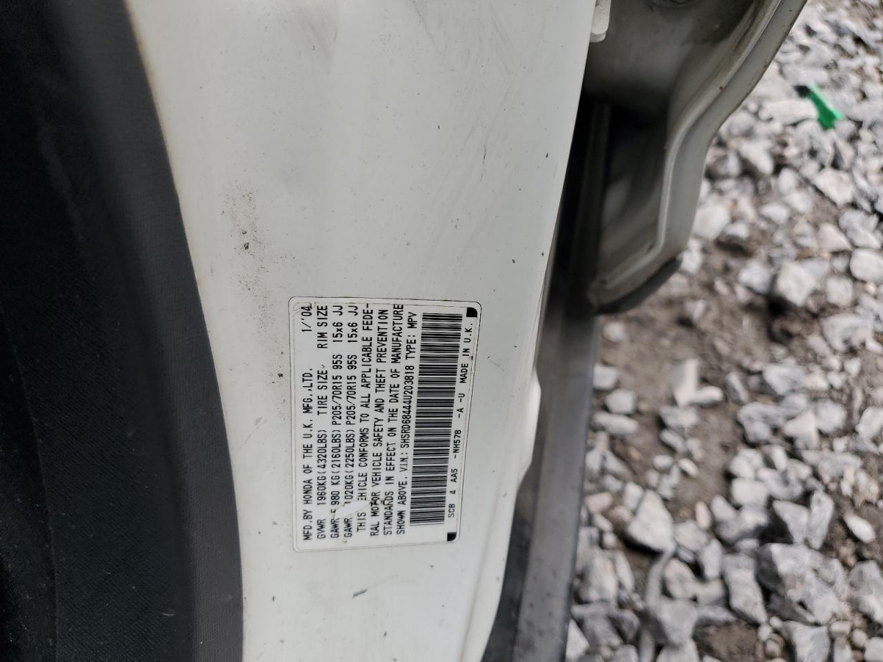 2004 HONDA CR-V