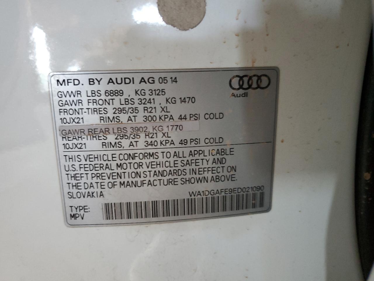 2014 AUDI Q7