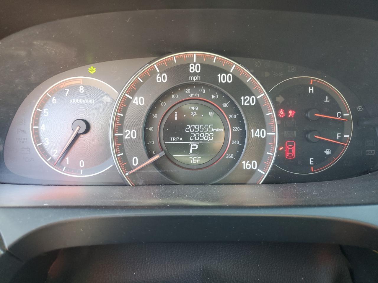 2016 HONDA ACCORD
