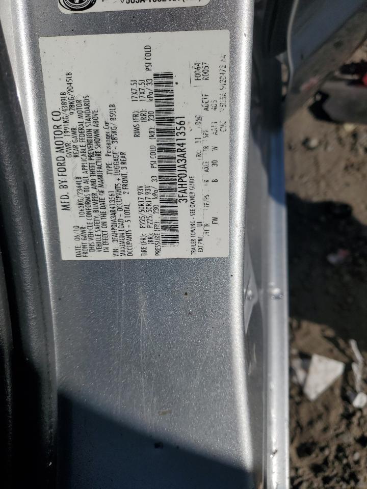 2010 FORD FUSION