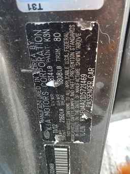 2013 KIA FORTE