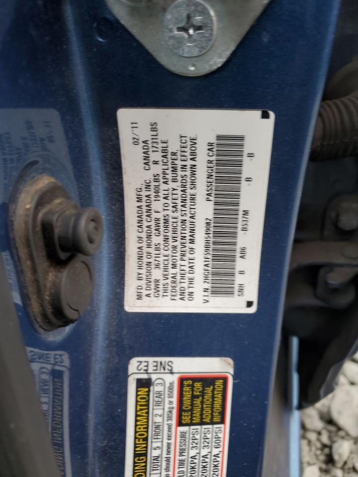 2011 HONDA CIVIC