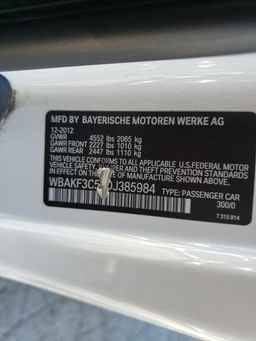 2013 BMW 3 SERIES