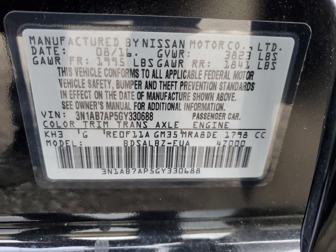 2016 NISSAN SENTRA