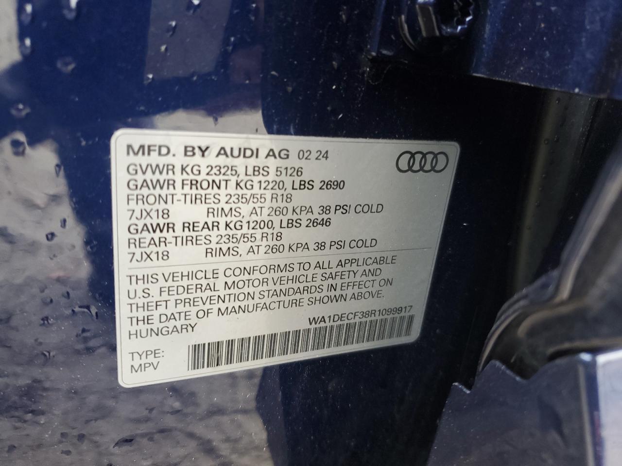 2024 AUDI Q3