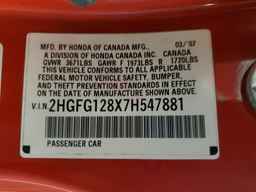 2007 HONDA CIVIC