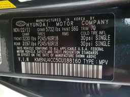 2012 HYUNDAI Veracruz