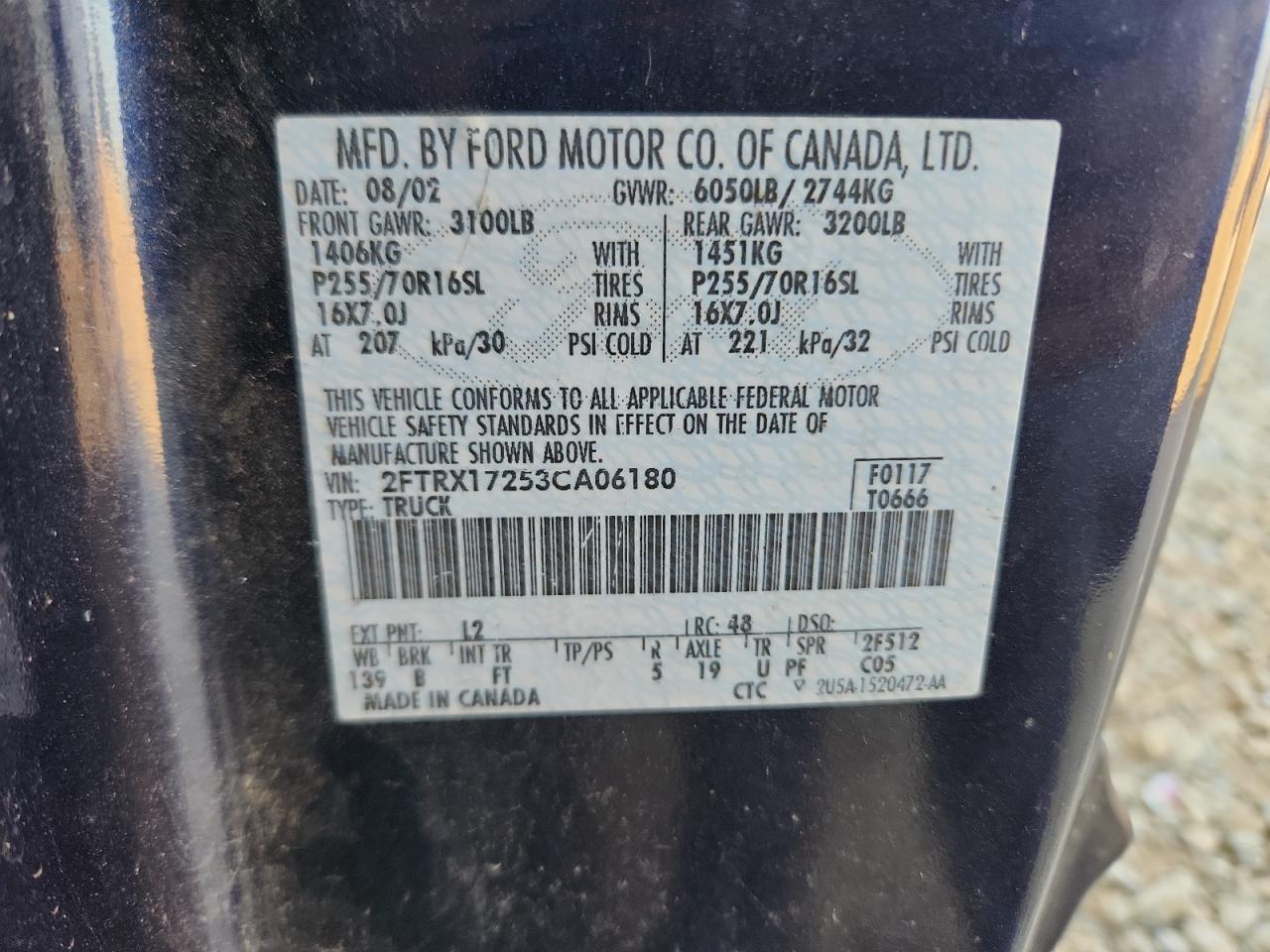 2003 FORD F-150