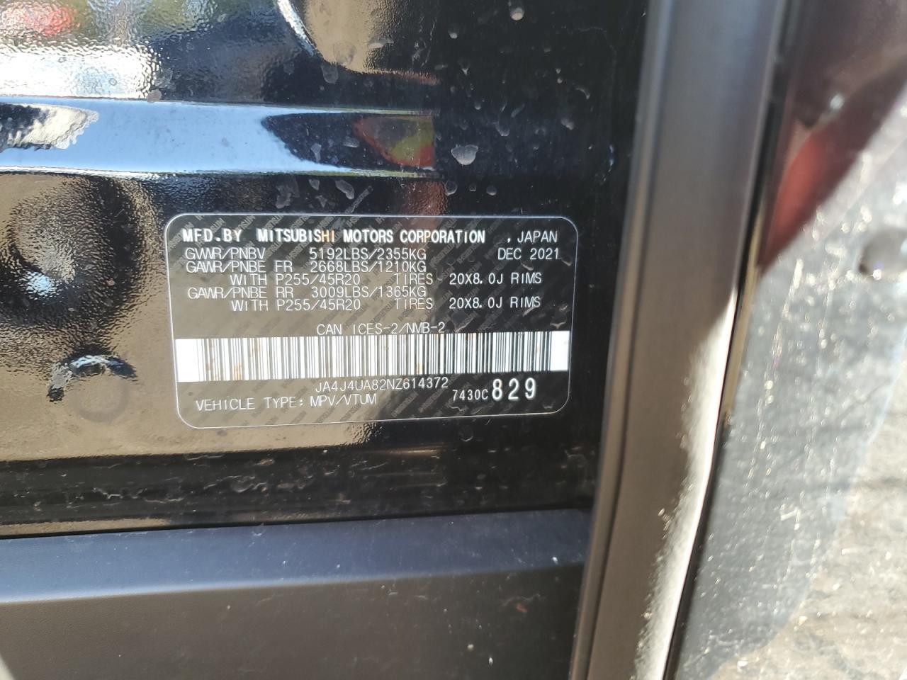 2022 MITSUBISHI outlander