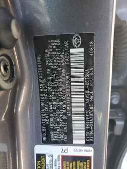 2015 TOYOTA CAMRY