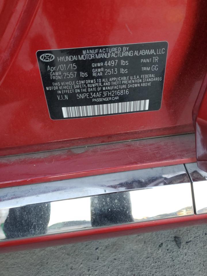 2015 HYUNDAI SONATA