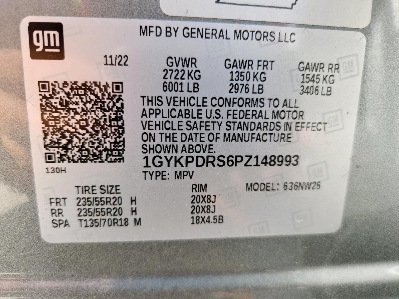 2023 CADILLAC XT6