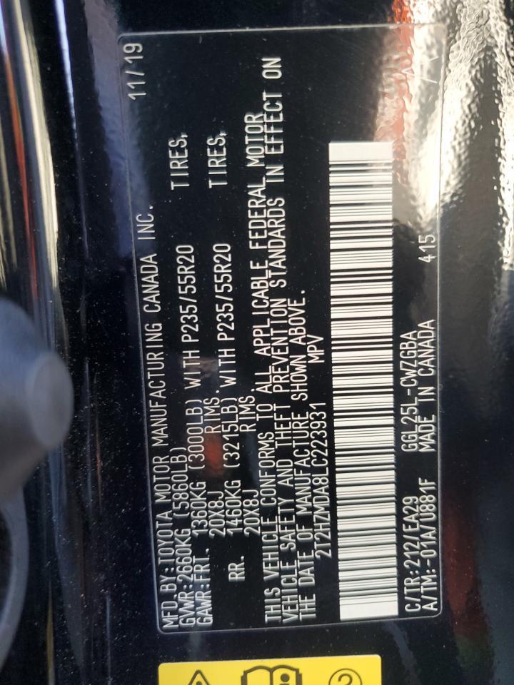 2020 LEXUS RX 350