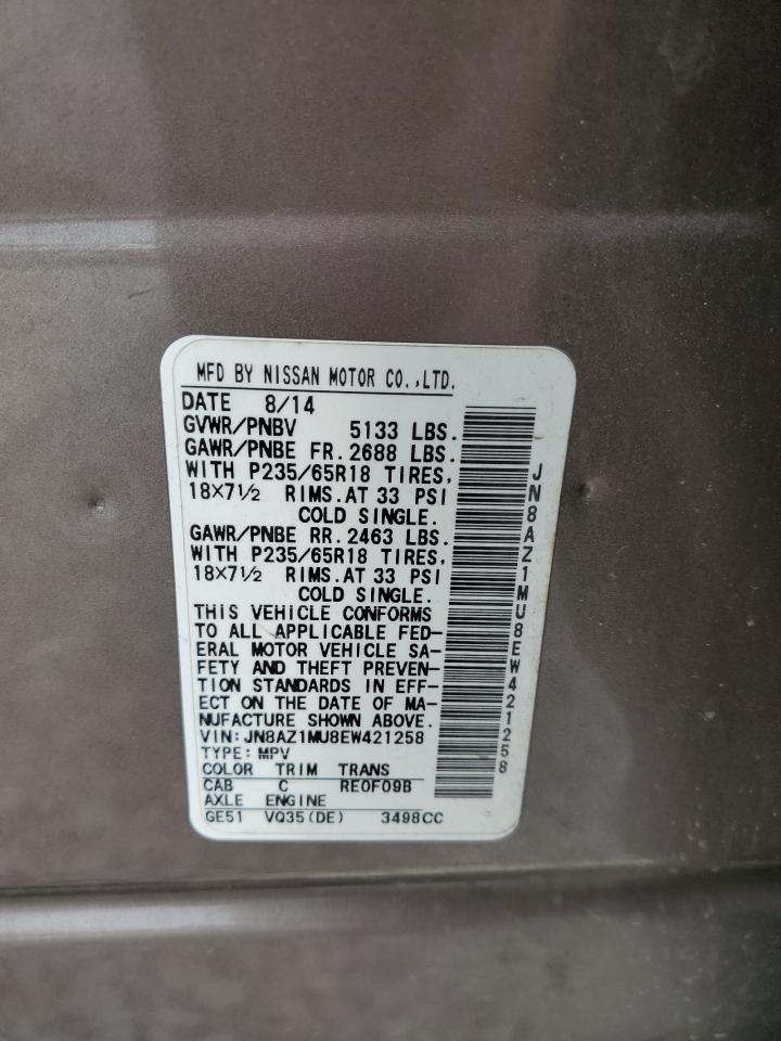 2014 NISSAN MURANO