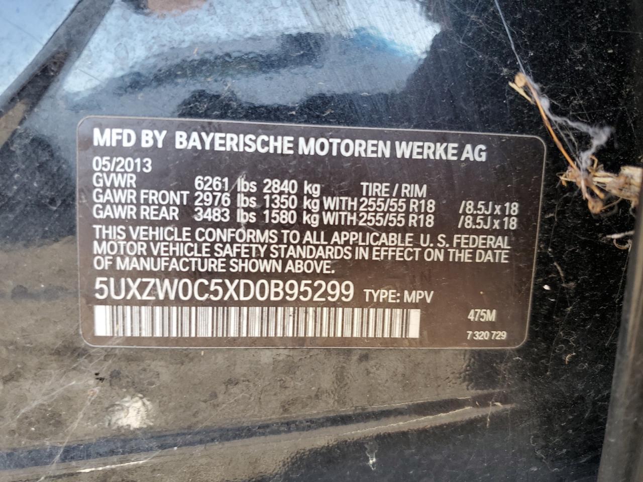 2013 BMW X5