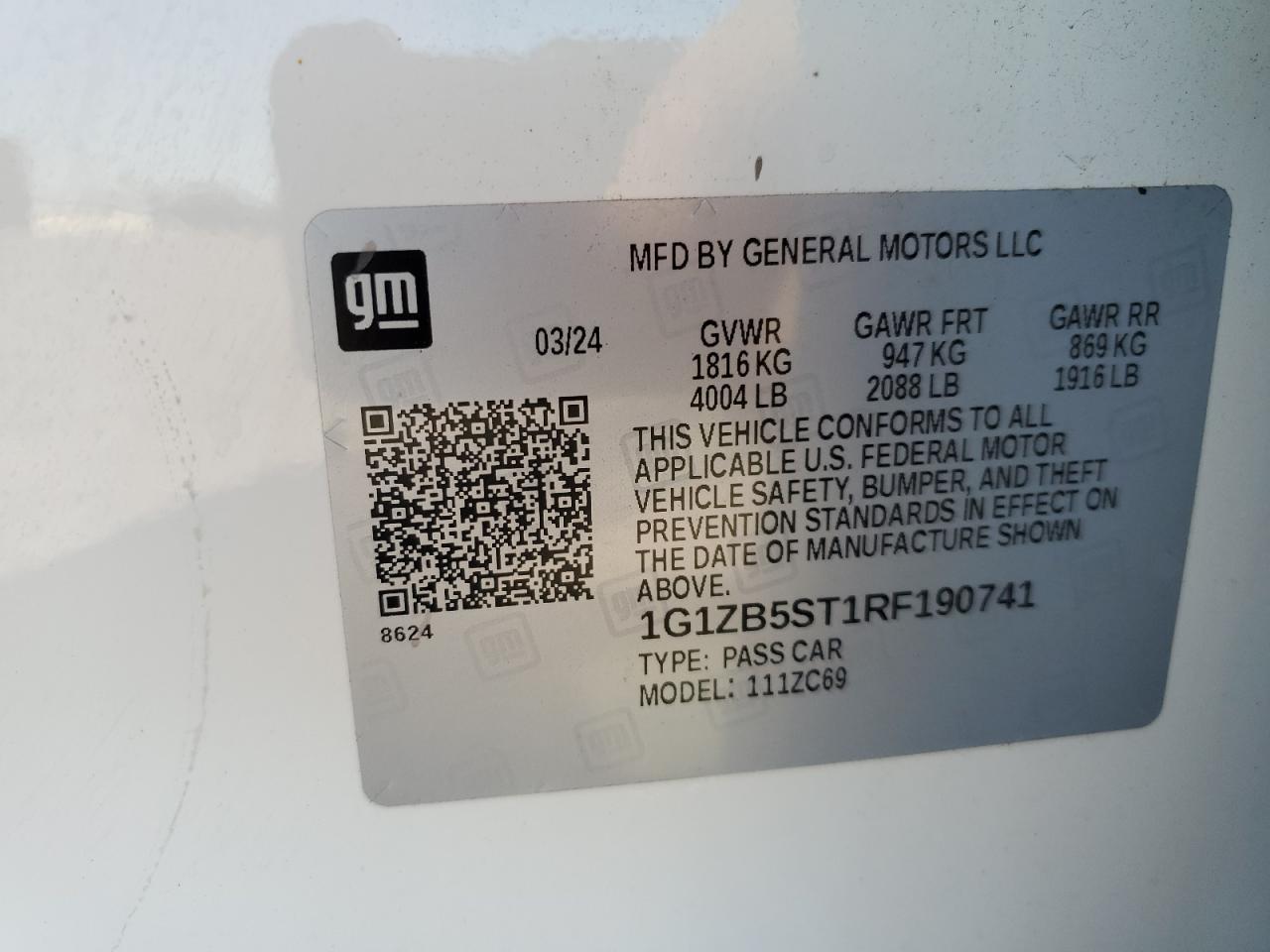 2024 CHEVROLET MALIBU