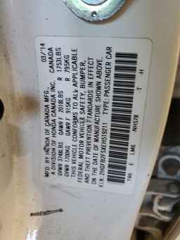 2014 HONDA CIVIC