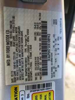 2014 FORD FUSION