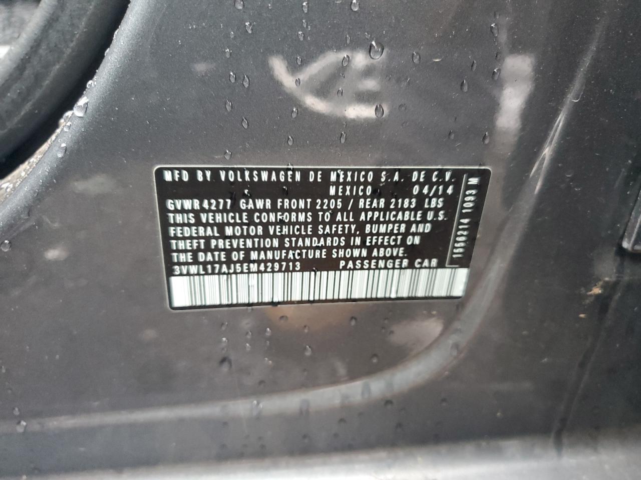 2014 VOLKSWAGEN JETTA