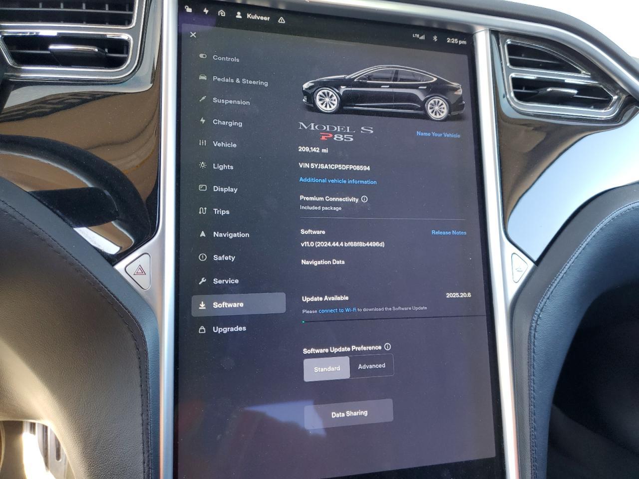 2013 TESLA MODEL S